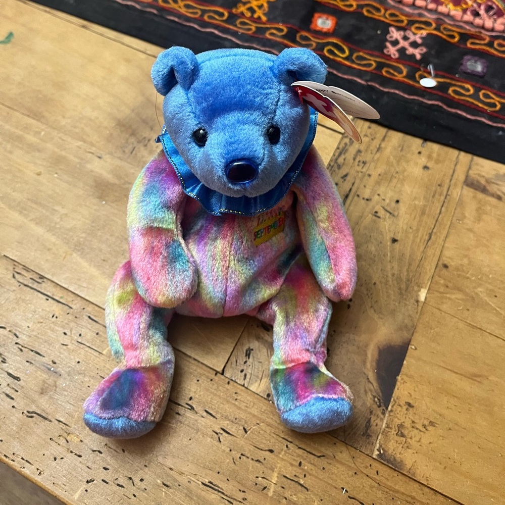 Ty Sapphire September Birthday Beanie Baby